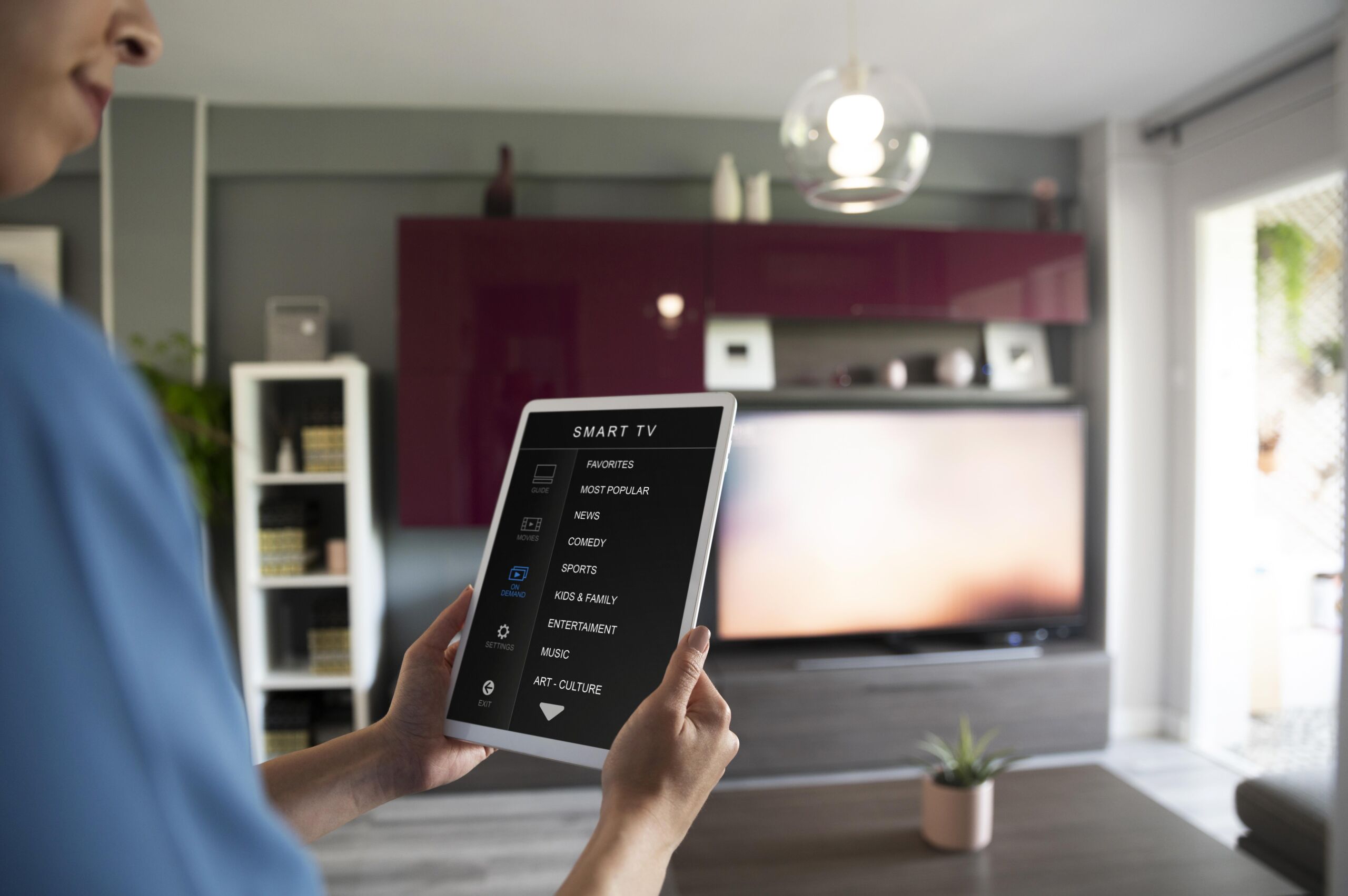 close-up-tablet-with-smart-tv-control - close up tablet with smart tv control scaled